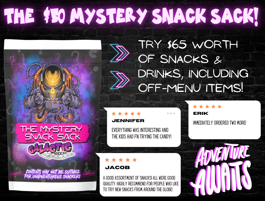 Galactic Snacks' Mystery Snack Sack